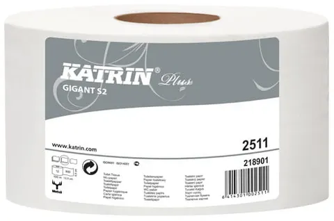 Papier toaletowy 2511 / 93649 Katrin Plus t W2 / 12 rolek