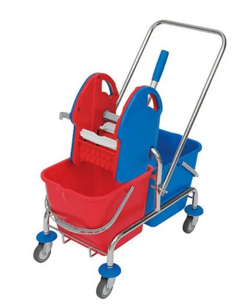 SPLAST WÓZEK CHROM DWUWIADERKOWY 2X20L