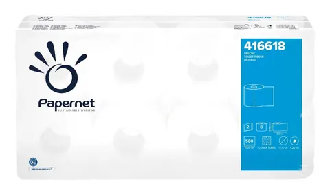 Papier toaletowy 416618 Papernet 2W 55m A’8rol Biały