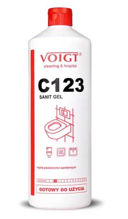 C 123 Sanit Gel 1L żel do mycia powierzchni sanitarnych
