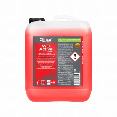 CLINEX W3 ACTIVE SHIELD 5L płyn do mycia sanitariatów