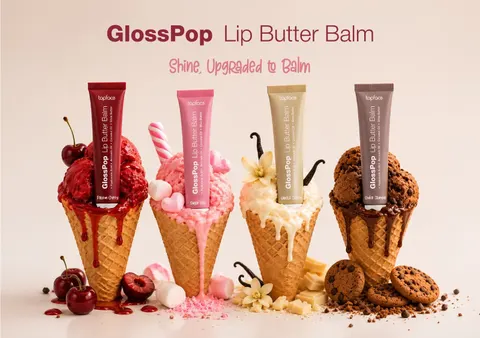 Topface GlossPop Lip Butter Balm - Nawilżające masło do ust