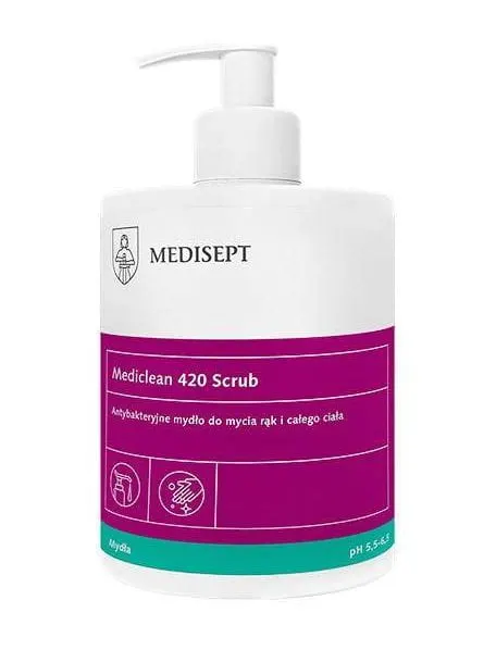 MEDICLEAN MC 420 - 500 ML Mydło antybakteryjne POMPKA