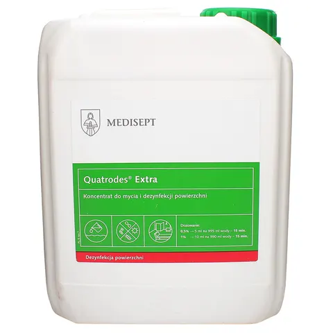 QUATRODES EXTRA 5l ŚRODEK DO MYCIA I DEZYNFEKCJI