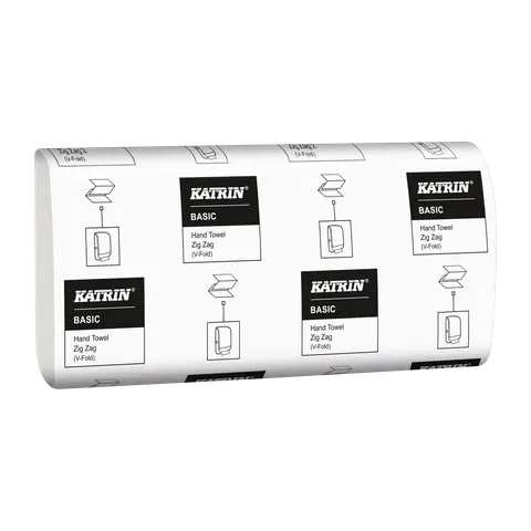 100669 Katrin Basic Hand Towel Zig Zag Natural