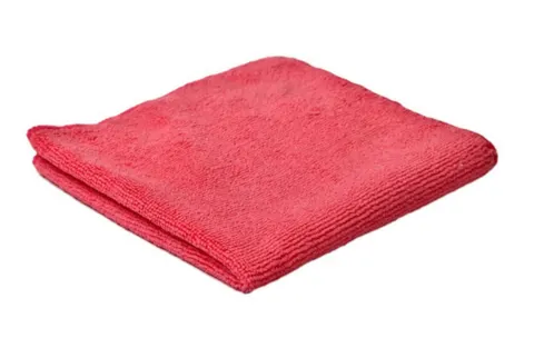 Ścierka mikrofaza 40x40 220g Czerwona