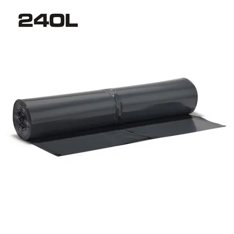 Worki 240L 120x140cm czarne 10 sztuk