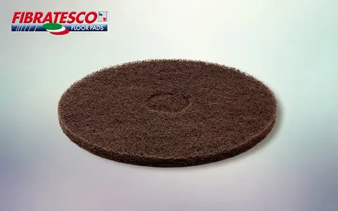 FIBRATESCO R6 MASZYNOWY PAD CZYSZCZĄCY BRĄZOWY