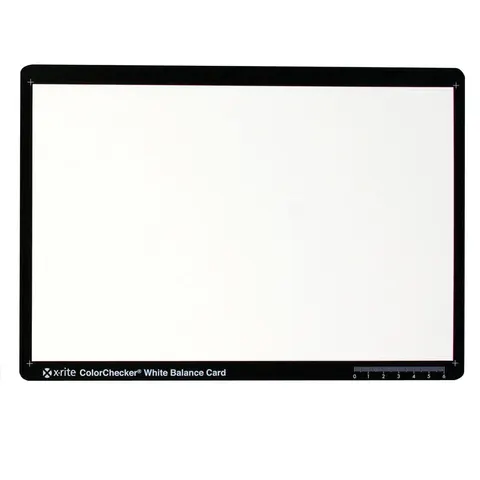 Wzorzec X-RITE ColorChecker White Balance Card