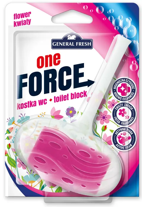GENERAL FRESH Kostka do WC One Force 40g mix zapachów