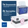 LAMIX Zestaw startowy serwetka gastronomiczna N4 + dozownik do serwetki N4