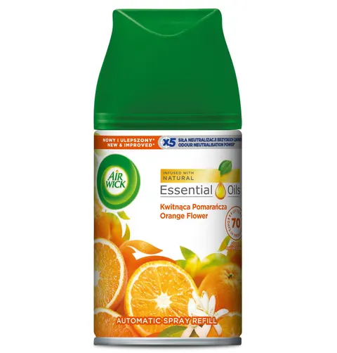 AIR WICK FRESHMATIC wkład 250ml KWITNĄCA POMARAŃCZA