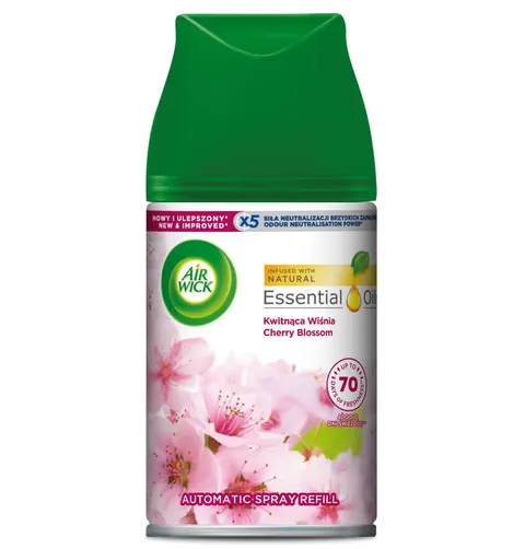 AIR WICK FRESHMATIC wkład 250ml KWITNĄCA WIŚNIA