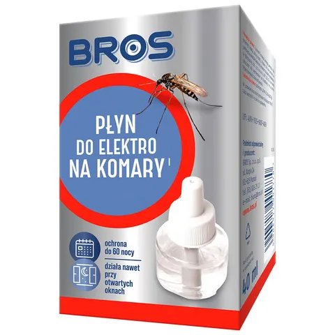 BROS ELEKTRO PŁYN NA KOMARY 60 NOCY - wkład