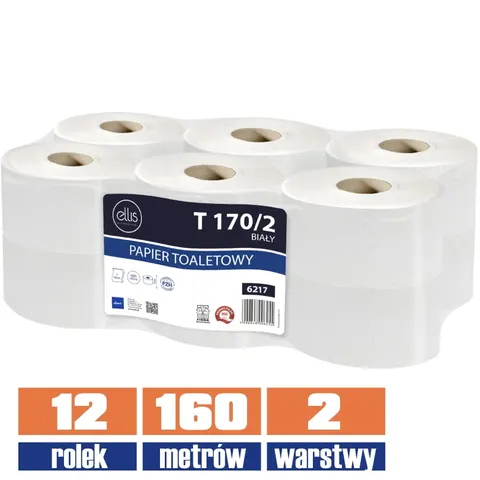 6217 LAMIX ellis jumbo papier 2w celuloza 160mb / 12 sztuk