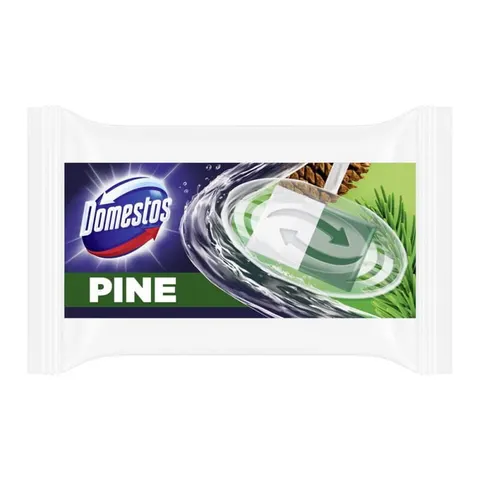 DOMESTOS 3w1 Power PINE kostka zapas do koszyka WC 35g