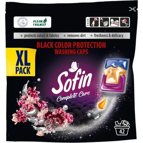 SOFIN Complete Care Black Color Protection 42 sztuki - kapsułki do prania