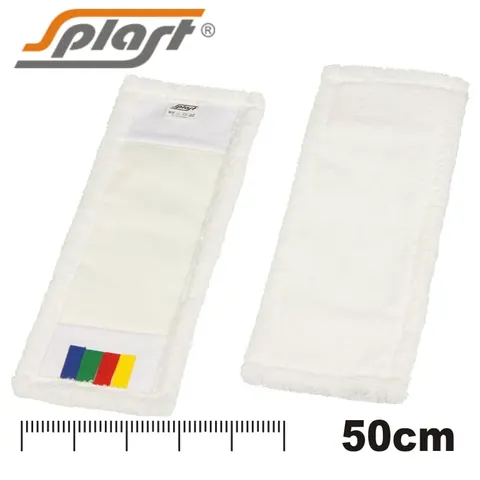 SPLAST kieszeniowy mop płaski z mikrofazy 50 cm