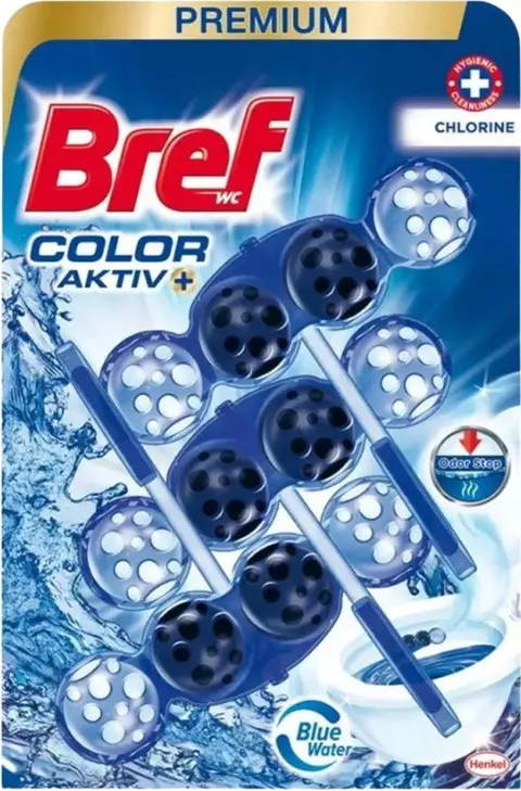 Bref wc kulki barwiące 3x50g eukaliptus a3/9