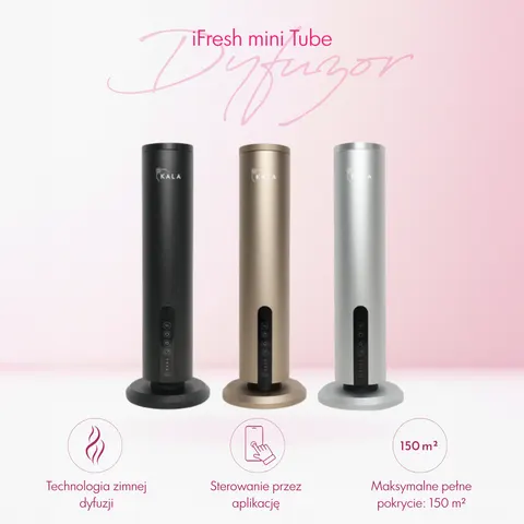Dyfuzor zapachów iFresh Mini Tube 2.0 - srebrny