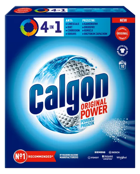 CALGON PROSZEK 500g odkamieniacz do pralki