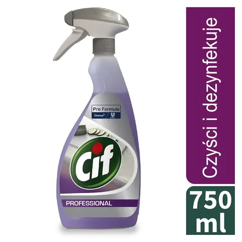 Cif Professional 2in1 SafeGuard 750ml preparat myjąco-dezynfekujący