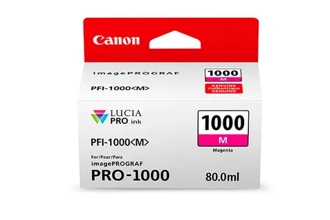 Tusz CANON PFI-1000 M – purpurowy (80 ml)