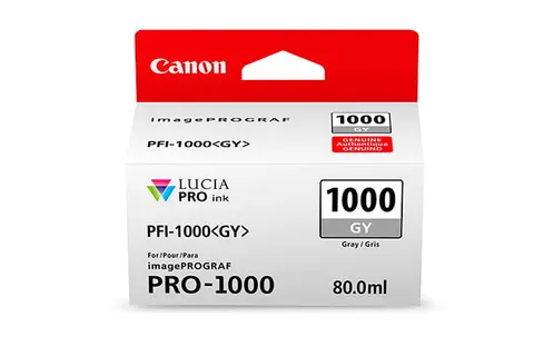 Tusz CANON PFI-1000 GY – szary (80 ml)