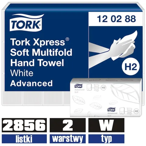 120288 TORK H2 ręcznik xpress W 2856 listków