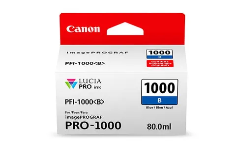 Tusz CANON PFI-1000 B – niebieski (80 ml)