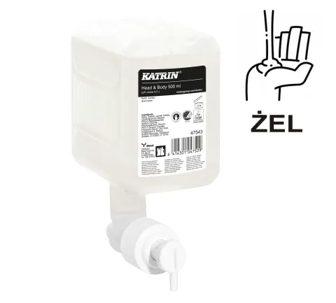 47543 KATRIN żel do ciała i włosów - 500 ml