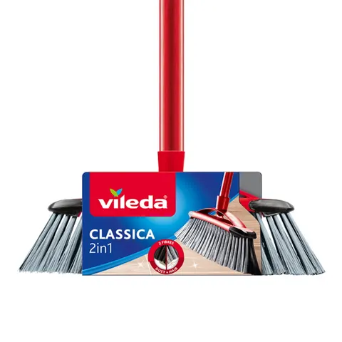 VILEDA szczotka profilowana classica 2w1 + kij