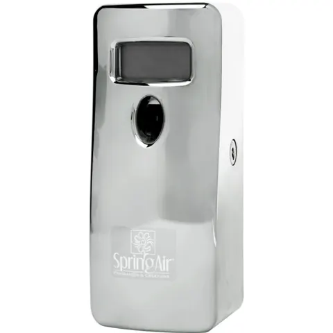 SPRING AIR MINI DOZOWNIK SREBRNY z programatorem do puszki SPRAY 250 ml