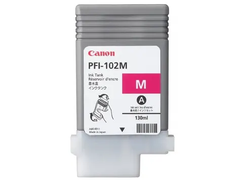Tusz CANON PFI-102 M - purpurowy (130 ml)