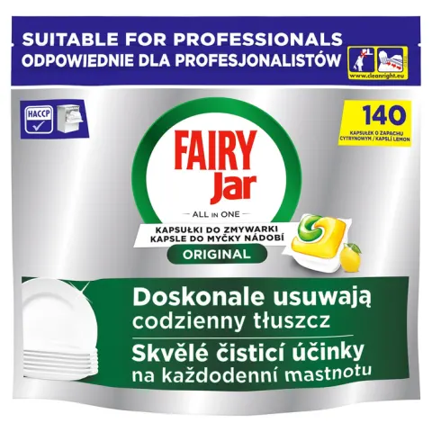 FAIRY JAR Professional Orginal Lemon 140 sztuk