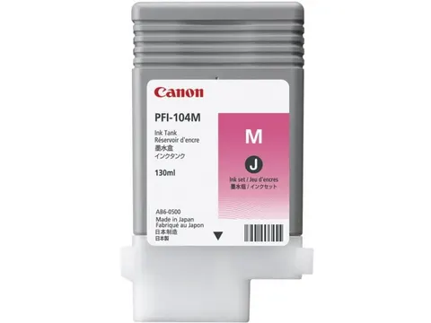 Tusz CANON PFI-104 M - purpurowy (130 ml)