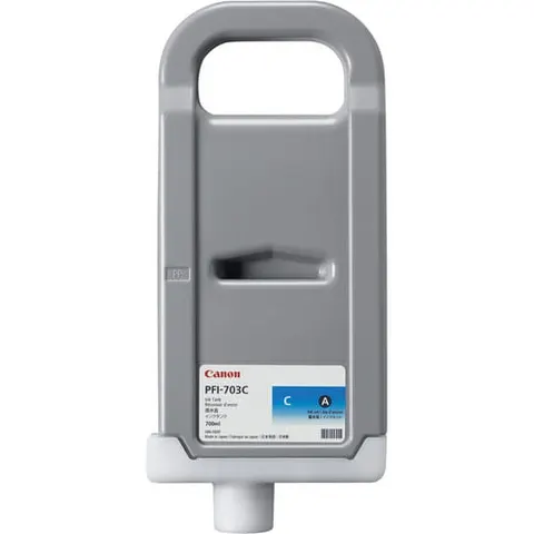Tusz CANON PFI-703 C - błękitny (700 ml)