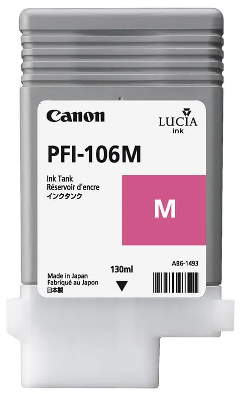 Tusz CANON PFI-106 M - purpurowy (130 ml)