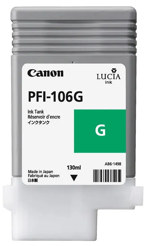 Tusz CANON PFI-106 G - zielony (130 ml)