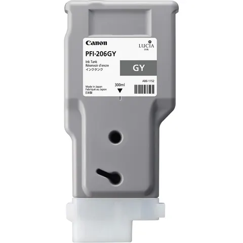 Tusz CANON PFI-206 GY - szary (300 ml)
