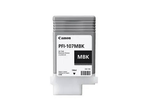 Tusz CANON PFI-107 MBK - czarny matowy (130 ml)