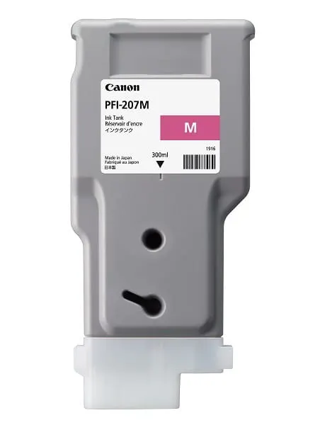 Tusz CANON PFI-207 M - purpurowy (300 ml)