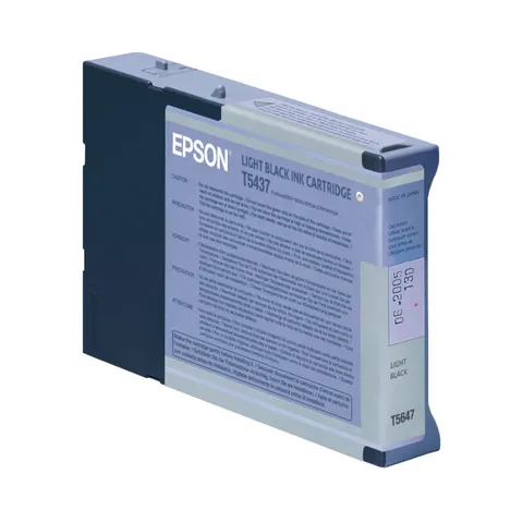 Tusz EPSON T5437 LK – jasny czarny (110 ml)