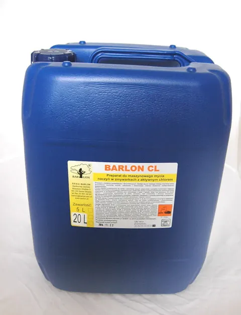 BARLON CL Płyn do mycia w zmywarkach 20L (25kg)