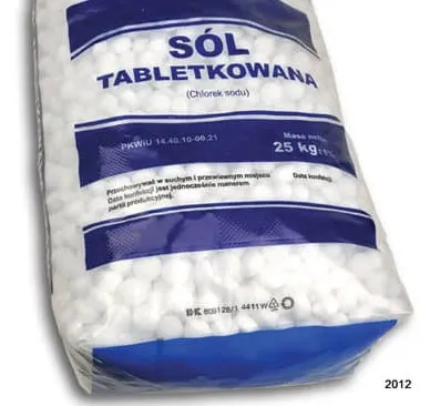 Sól w tabletkach do zmiękczania wody ForLux NS2507 25KG