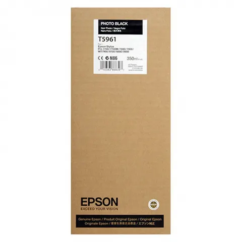 Tusz EPSON T5961 BK – czarny (350 ml)