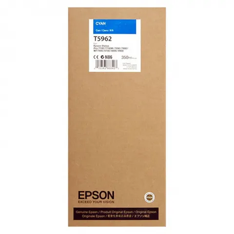 Tusz EPSON T5962 C – błękitny (350 ml)
