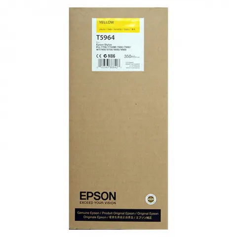 Tusz EPSON T5964 Y – żółty (350 ml)