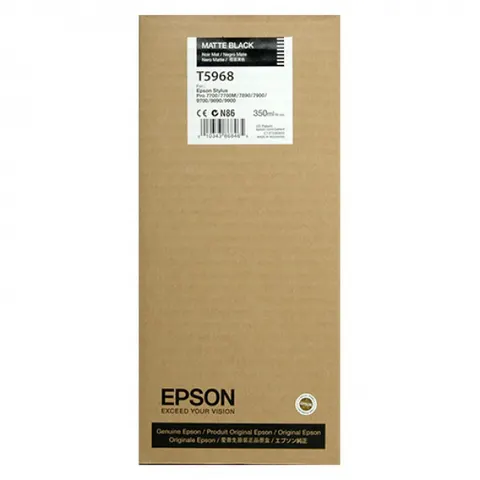 Tusz EPSON T5968 MBK – czarny matowy (350 ml)