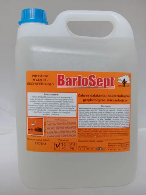 Barlon BARLOSEPT 5l Środek myjąco-dezynfekujący koncentrat